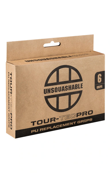 UNSQUASHABLE TOUR-TEC PRO PU Replacement Grip - 6 Pack