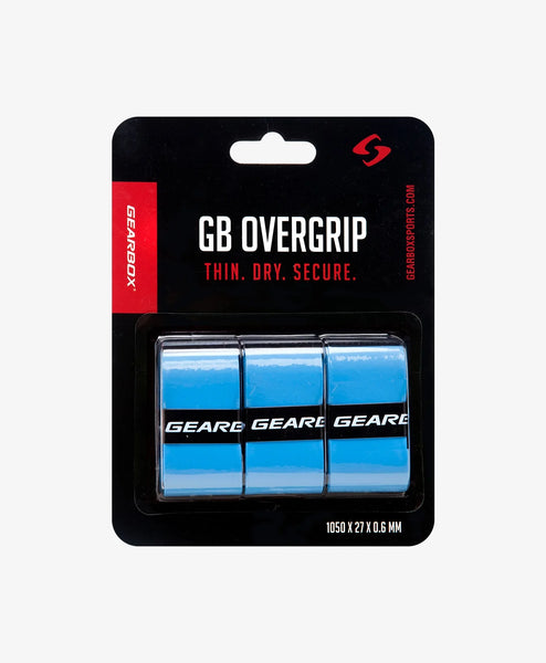 Gearbox Overwrap Grip - 3 Pack - BLUE