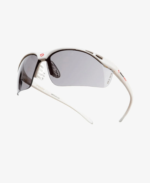 GearBox Vision SLIM Fit - Smoke Lens-White Frame
