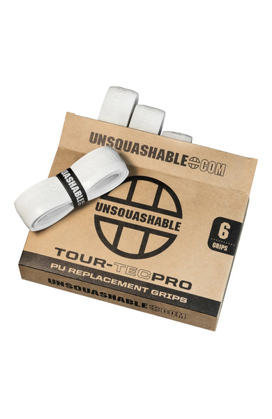 UNSQUASHABLE TOUR-TEC PRO PU Replacement Grip - 6 Pack