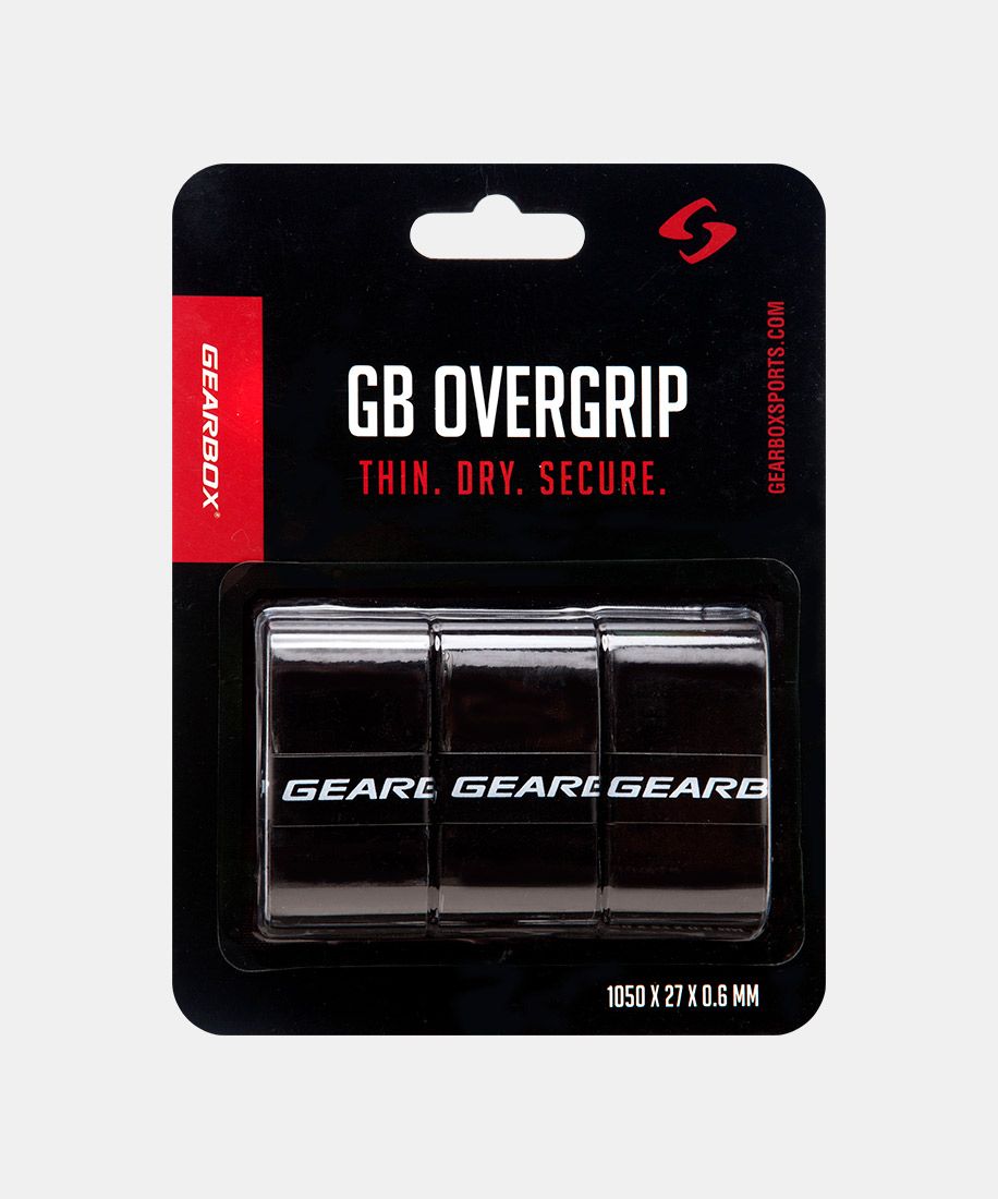 Gearbox Overwrap Grip - 3 Pack - BLACK