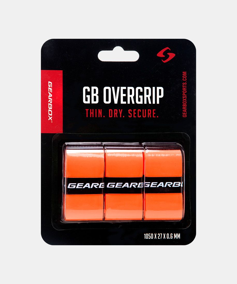 Gearbox Overwrap Grip - 3 Pack - Orange
