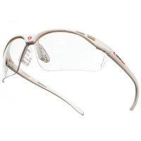 GearBox Vision SLIM Fit - Clear Lens-White Frame